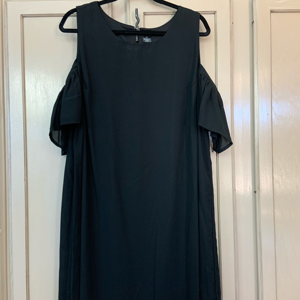 Black Off the Shoulder Dress